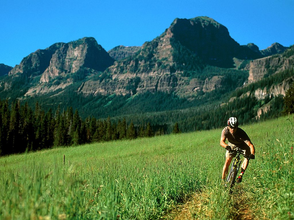 Singletrackin', Bozeman, Montana